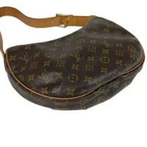 Louis Vuitton Hobo Croissant Monogram Brown Bag
